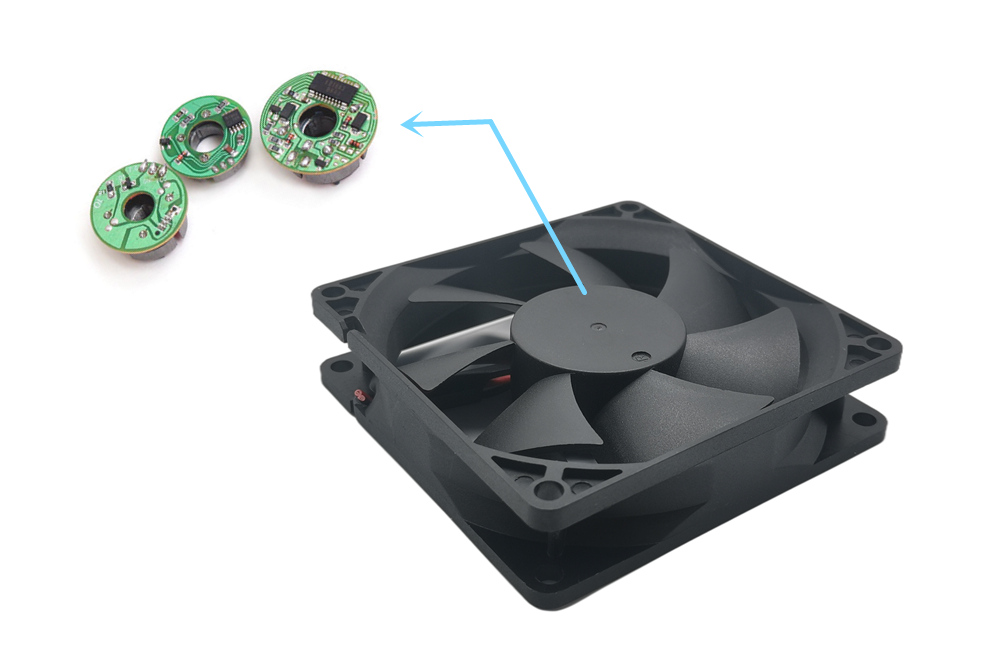 high temperature dc axial cooling fan