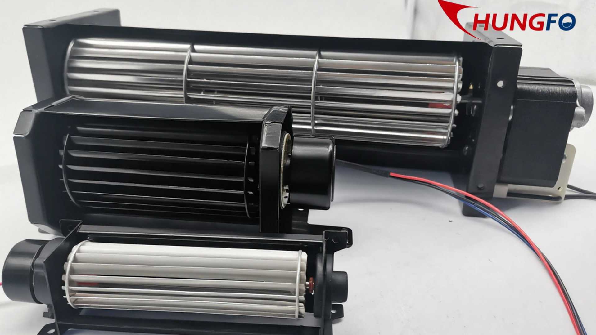 크로스 플로우 팬에는 어떤 유형이 있나요?