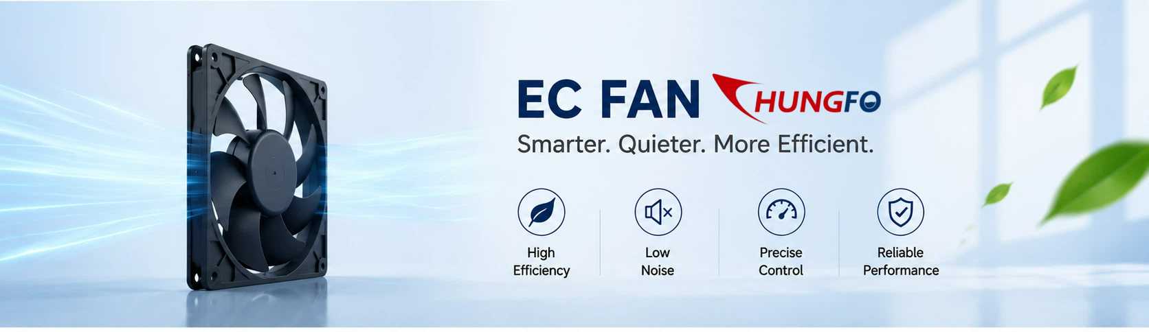HVAC 시스템에서 기존 AC 모터 대비 EC 팬의 정확한 장점은 무엇입니까?